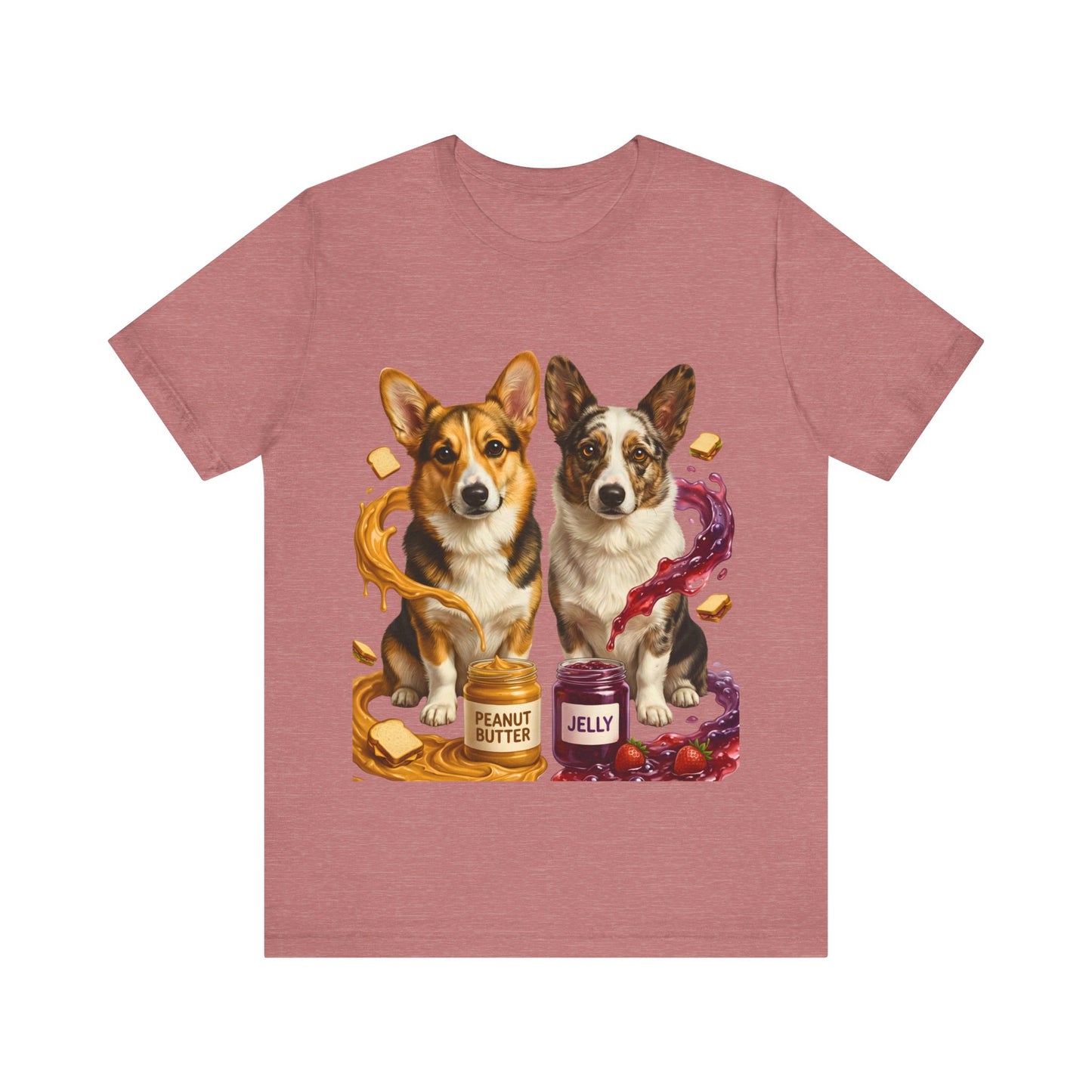 Corgi T-Shirt | Peanut Butter & Jelly Tee