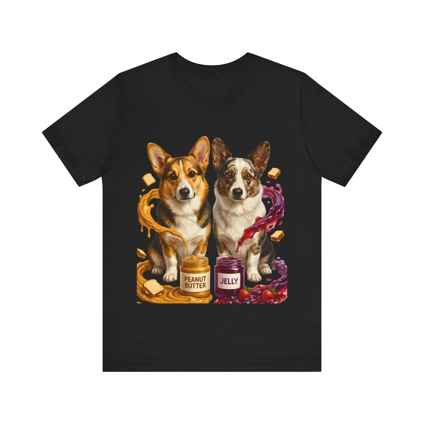 Corgi T-Shirt | Peanut Butter & Jelly Tee