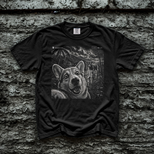 Personalized Rolling Calf Corgi Shirt | Jamaican Folklore Halloween Tee