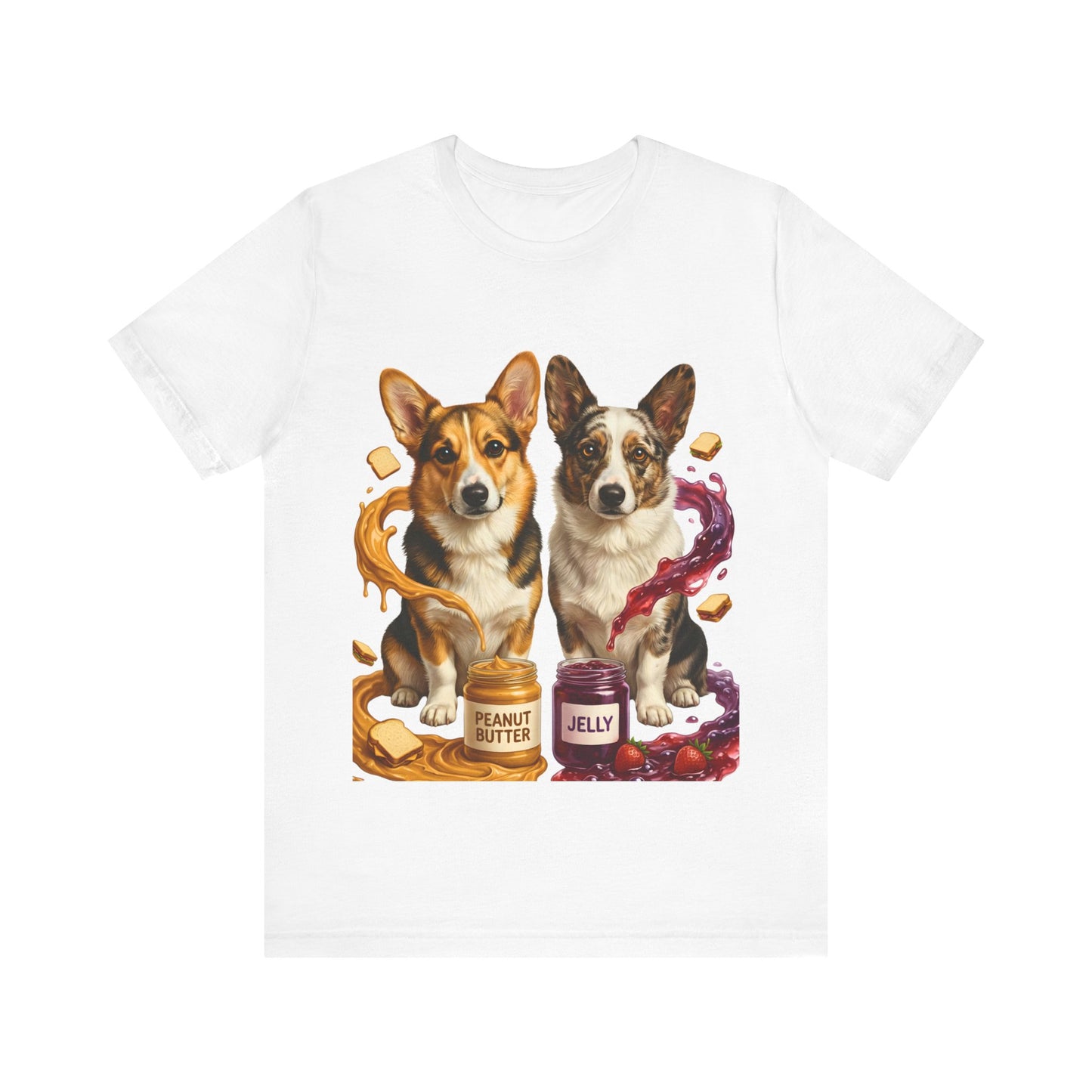 Corgi T-Shirt | Peanut Butter & Jelly Tee