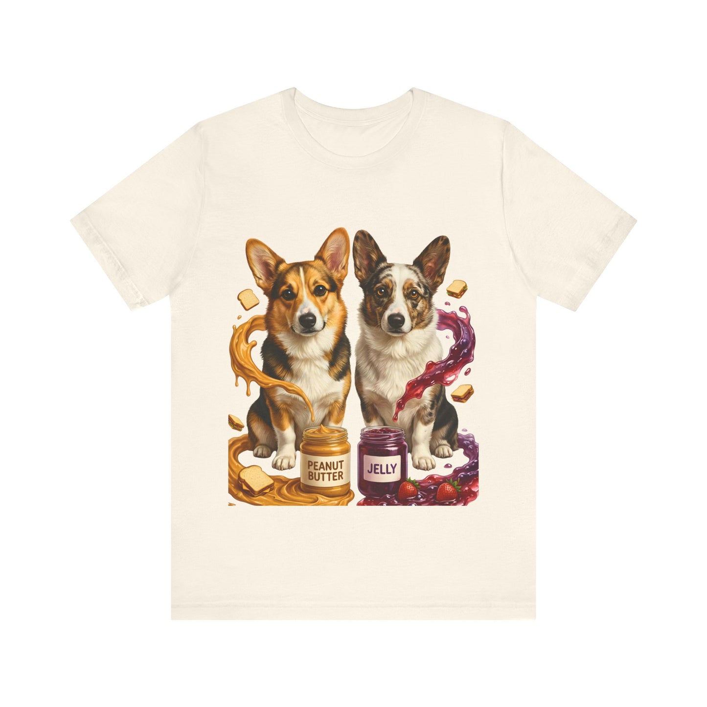 Corgi T-Shirt | Peanut Butter & Jelly Tee